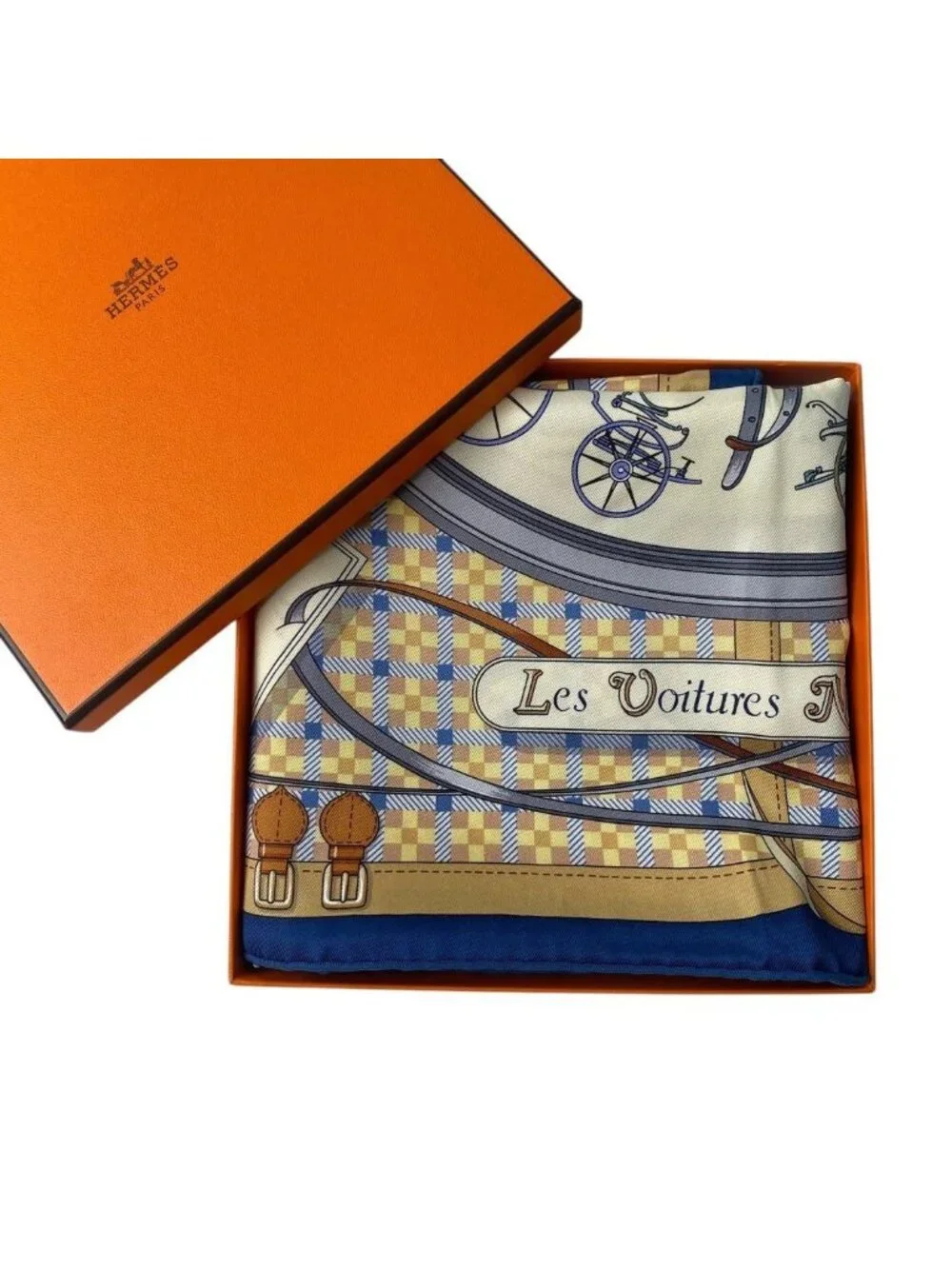 Hermes Scarf History Of Carriages Carre 70 Silk
